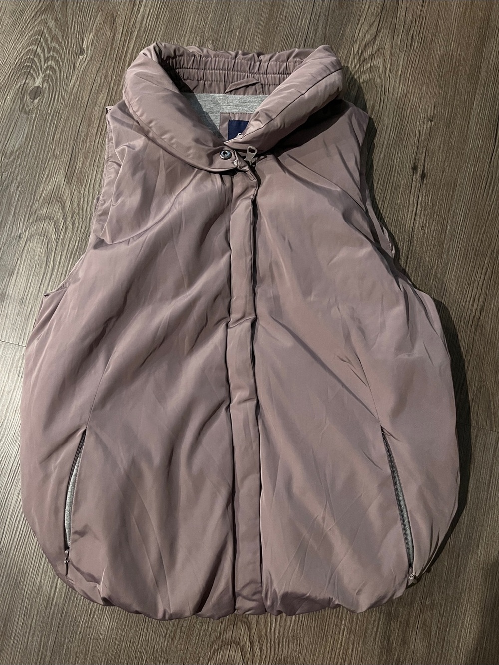 GAP Mauve Quilted Puffer Vest